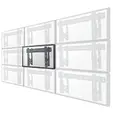 Стойка Neomounts by NewStar Flat Screen Wall Mount for video walls (pop-out  stretchable)