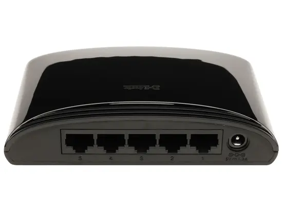 Комутатор D-Link 5-Port 10100Mbps Fast Ethernet Unmanaged Switch
