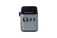 Адаптер Verbatim UTA-03 Universal Travel Adapter with 1 x USB-C PD 30W & QC 3.0  2 x USB-C  2 x USB-A