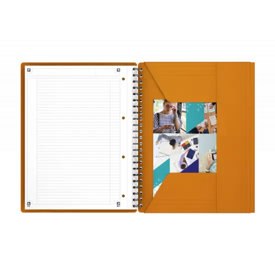 Тетрадка със спирала A4+ Meetingbook Oxford 80 л
