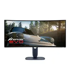 Монитор Dell Alienware AW3425DW , 34.2" CURVED QD-OLED 21:9 ,0.03ms GTG, WQHD (3440x1440), 240Hz, 1,500,000:1, 1000cd/m2, NVIDIA G-SYNC Compatible, AMD FreeSync Premium, HDR 400, 99.30% DCI-P3, HDMI, DP, USB, PIP, PBP, Height Adjustable, Swivel, Tilt, Bla