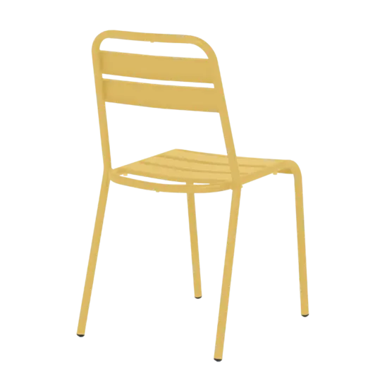 Градински стол ФЛАМБО- жълт цвят