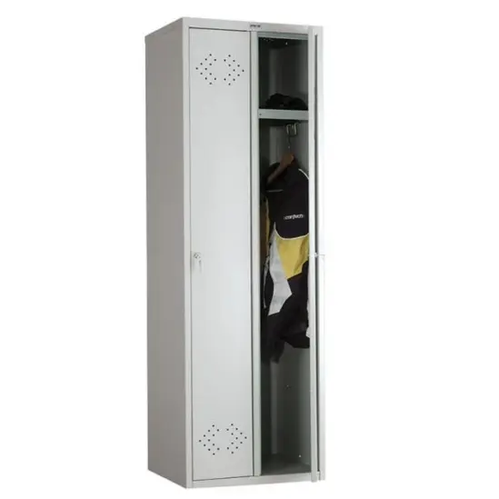 Метален гардероб PMT с 2 отделения 183х60х50 см