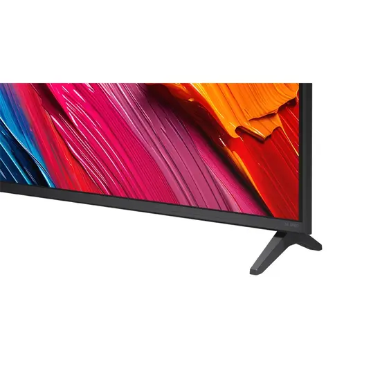 Телевизор LG 43QNED70A6A, 43' 4K QNED HDR Smart TV, 3840x2160, DVB-T2CS2, Alpha 7 AI Processor, HDR10  HLG, webOS 25 ThinQ, VRR  ALLM  HGiG, 4K Upscaling, WiFi 5, Voice ID, Bluetooth 5.0, AirPlay 2, LAN, CI, HDMI, SPDIF, Google Cast, 2 pole Stand
