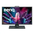 Монитор BenQ PD3205U 32' IPS 4ms 3840x2160 4K, DesignVue Designer Mon, 100% sRGB, PIPPBP, CADCAM, Disp Pilot, Flicker-free, LBL, 1000:1, 20M:1 DCR, 10 Bit, 250 cdm2, HDMIx2, DP, miniDP, USB Hub, PIPPBP, KVM, Card RW, Sp.2x5W, HAdj., Swivel, Pivot,Til