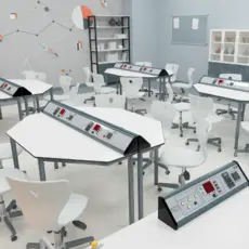 Кабинет HEXA по физика дигитален - лаборатория