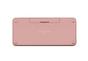 Клавиатура Logitech Pebble Keys 2 K380s - TONAL ROSE - US INT'L - BT - N/A - INTNL-973 - UNIVERSAL