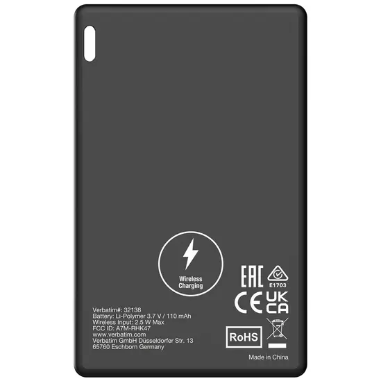 Проследяващо устройство Verbatim MYFCR-02BS My Finder Card Bluetooth Item Finder 2 pack BlackSilver