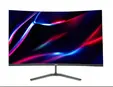 Монитор Acer Nitro ED320QUS3bmiipx, 31.5'' Curved QHD (2560x1440), VA, 180Hz, 100M:1, 250 nits, 5ms(GTG)/1ms (VRB), FreeSync, 2xHDMI, 1xDP, Audio Out, BlueLightShield, Speakers, Tilt, VESA, Energy Class F, Black, 2Y