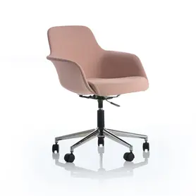 Работен стол MIA 100C- розов цвят