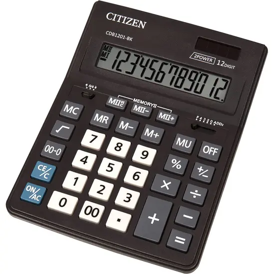 Калкулатор CITIZEN CDB 1201BK 12 разряден