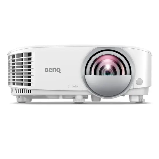 Мултимедиен проектор BenQ MX825STH, Short Throw, 81'@1m, XGA 1024X768, 3500 AL, 20000:1, VGA, RCA, S-Video, 2xHDMI, Audio InOut, Speaker 10W, USB (Type A) x1, LAN (RJ45) x1, 2.6 Kg, IEC62368, Optional interactive kit(PW02PT12)