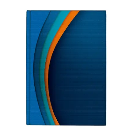 Бележник ламинат КБ11 A5 син