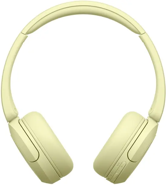 Слушалки Sony Headset WHCH520Y, yellow
