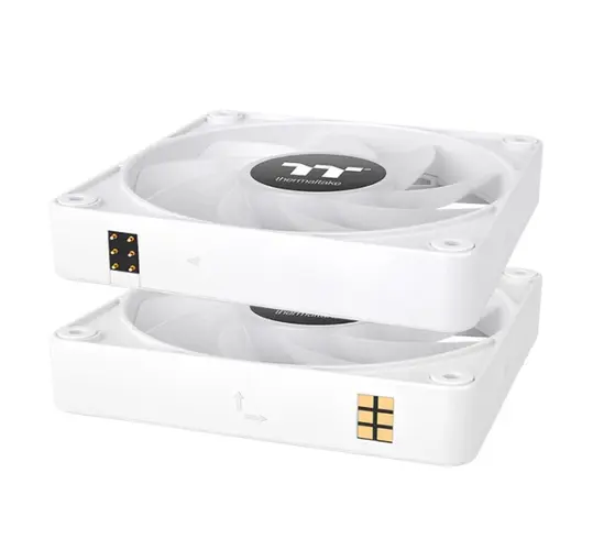 Вентилатор Thermaltake CT120 EX Reverse ARGB Sync PC Cooling Fan 3 Pack Magnetic Connect White