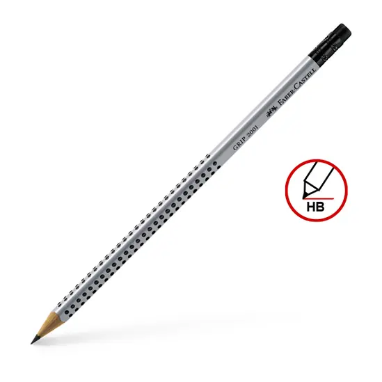 Молив графитен с гума Faber-Castell Grip 2001 HB