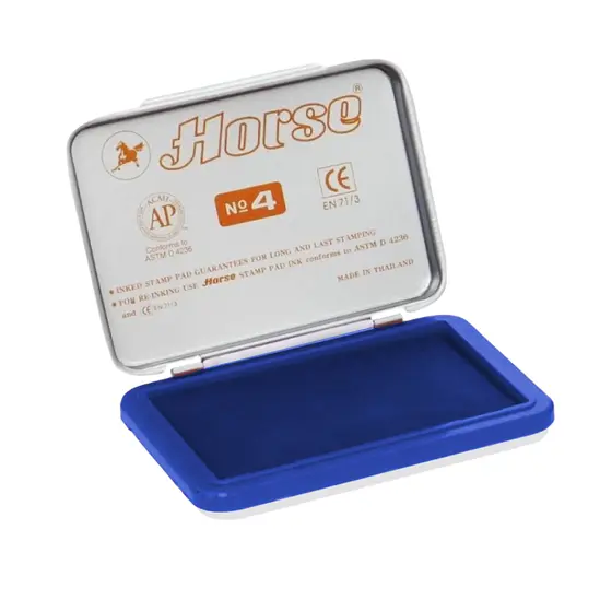 Тампон за печат  - син