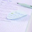 Самозалепващи листчета ф67 мм пастел