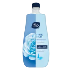 Течен сапун ТЕО Milk Rich Delicate Rose пълнител, син 900 мл