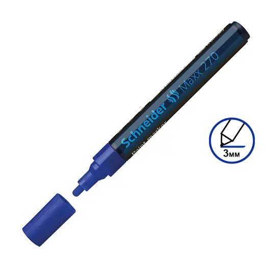 Перманентен маркер Schneider Maxx 270 син