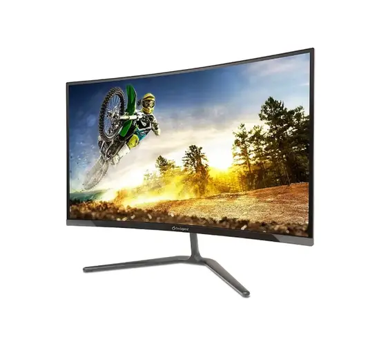 Монитор Aopen powered by Acer 27HC5RZ1bmiipx, 27' Curved 1500R, VA, 1ms TVR, ZeroFrame, 280Hz FreeSync, sRGB 99%, Flicker-less, 1000:1 ACM, 2xHDMI, 1xDP, Tilt, Vesa, BluelightShield, Speakers 2Wx2,Audio out, Black