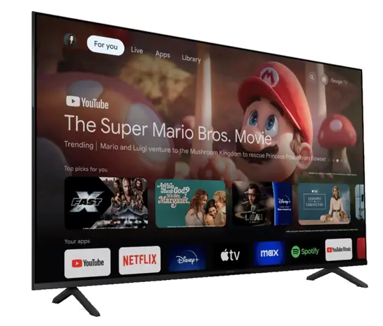 Телевизор Sony K-55S35 55" 4K HDR TV BRAVIA 3 ,Direct LED,4K HDR Processor X1 ,Triluminos PRO, Live Colour,Dynamic Contrast Enhancer,Motionflow XR 200240 Hz,X-Balanced Speaker,Dolby Atmos,DVB-C  DVB-TT2  DVB-SS2,4xHDMI,2xUSB,Android TV, Google TV