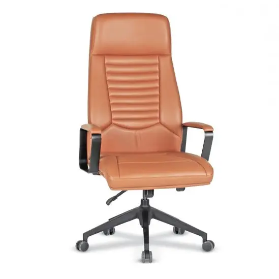 Президентски стол СВИЛЕН STH 01- кафяв цвят еко кожа