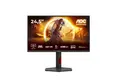 Монитор AOC Q25G4SR, 24.5" IPS WLED, 2560x1440@300Hz, 1ms GtG, 0.3ms MPRT, 400cd m2, 1000:1, 80M:1, Adaptive Sync, FlickerFree, Low Blue Light, 2Wx2, Tilt, Height Adjust, Pivot, Swivel, 2xHDMI, DP