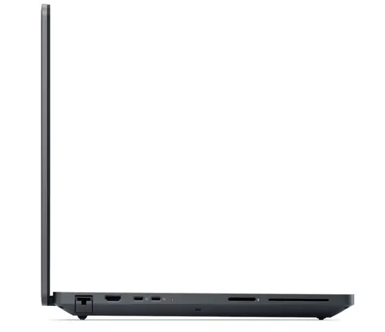 Лаптоп Dell Pro Max 18 Plus MB18250, Intel Ultra 7 265HX, vPro (13TOPS NPU, 20 cores, up to 5.30 GHz), 18' QHD+ (2560x1600) 500 nits, 32GB: 2x16GB 6400 MTs DDR5, 512GB SSD, NVIDIA RTX PRO 1000 8GB GDDR7, FHD RGB Cam and Mic, Wi-Fi 7, FPR, Backlit Kb, Win1