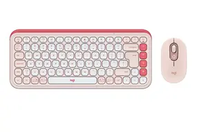 Комплект Logitech Pop Icon Combo - Rose - US INT'L - BT - NA - INTNL-973