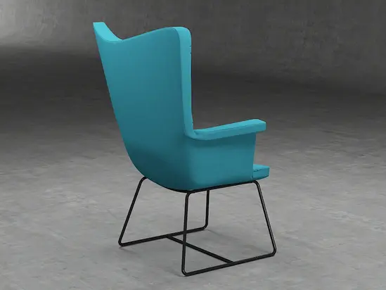 Посетителско кресло ЛАЗАРИЦА CLA 04