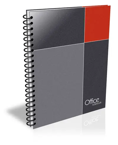 Тетрадка спирала А5 Office 100 л 2 теми тв корици