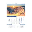 Стенен луксозен календар 13 листа Пейзажи - януари