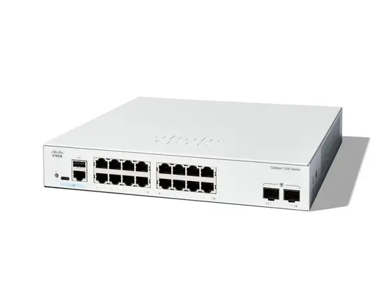 Комутатор Cisco Catalyst 1300 16-port GE, 2x1G SFP