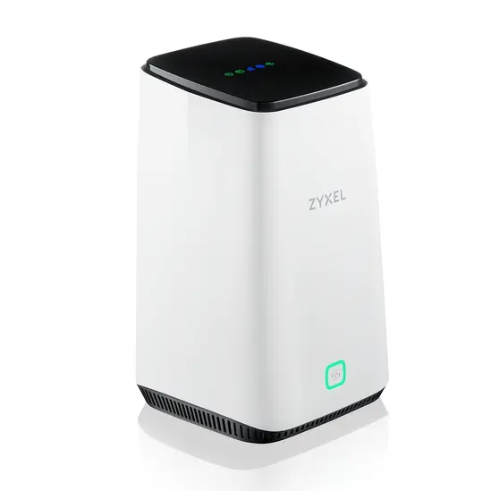 Рутер ZyXEL FWA510, 5G NR Indoor Router, StandaloneNebula with 1 year Nebula Pro License, AX3600 WiFi, 2.5GB LAN, EU and UK region