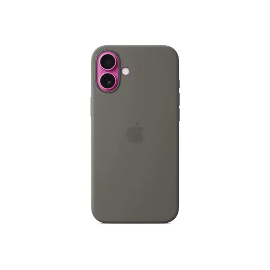 Калъф Apple iPhone 16 Plus Silicone Case with MagSafe - Stone Grey