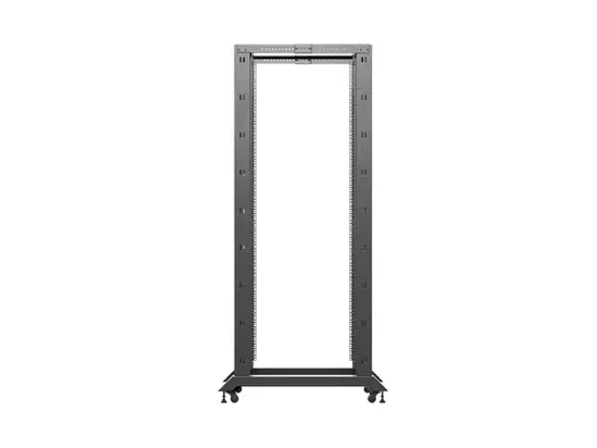 Комуникационен шкаф Lanberg open rack 19' 42U 600x1000 black