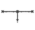 Стойка Neomounts Nero Triple Flat Screen Desk Mount  (phone holder+Quick-fix clampgrommet)