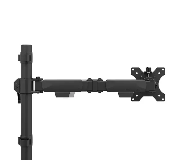 Стойка Neomounts Nero Single Flat Screen Desk Mount (phone holder+Quick-fix clampgrommet)