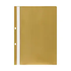 Папка PVC с перфорация 50 броя злато