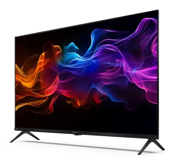 Телевизор Sharp 43HP5265E, 43" QLED Google TV, 4K Ultra HD 3840x2160 Frameless, 1 000 000:1, AQUOS, DVB-TT2CSS2, Active Motion 1000, HDR10, Dolby Atmos, Dolby Vision, Google Assistant, Google Cast, HDMI 2.1 with eARC, 3.5mm Headphone jack  line-out, 