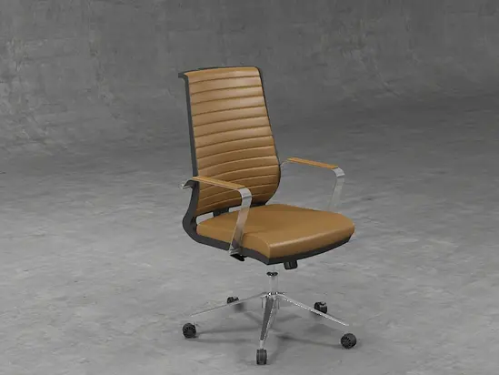 Работен стол ДУЛО NT 81- кафяв цвят