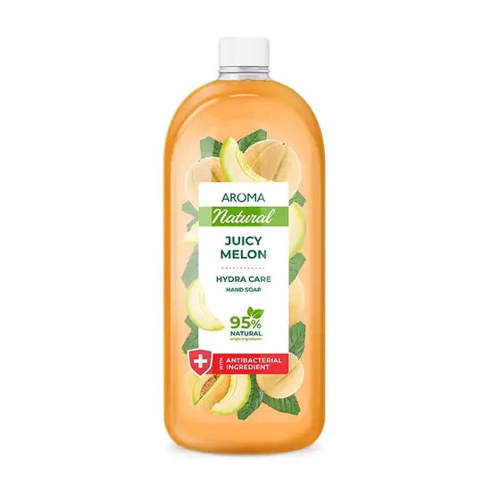 Течен сапун АРОМА 900 мл пълнител