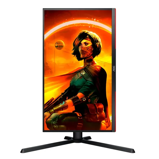Монитор AOC 25G3ZMBK, 24.5' VA WLED, 1920x1080@240Hz, 1ms GtG, 0.5ms MPRT, 300cd m2, 3000:1, 80M:1 DCR, AdaptiveSync, FlickerFree, Low Blue Light, Tilt, Height Adjust, Pivot, Swivel, 2xHDMI, DP, USB hub