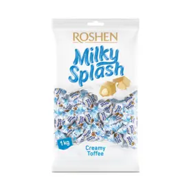 Бонбони Roshen milky splash toffee 1кг