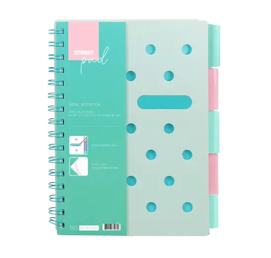 Тетрадка спирала А4 100 л SP Dots 100 л