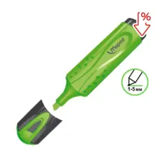 Текст маркер Maped fluo peps зелен