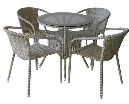 Ратанов комплект ВЕСЕЛА 461- Комплект от 4 броя стола и маса