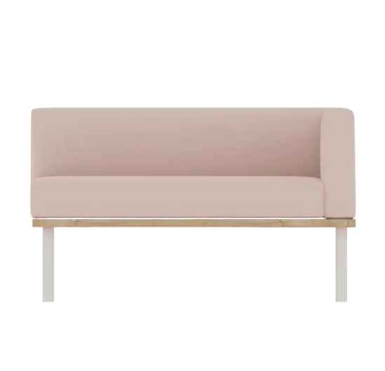 Диван модулен ЕЛБЕТИЦА KNP08 ляв - снимка отпред