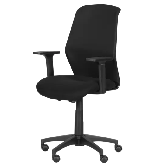 Работен стол ЗЛАТАН-снимка отстрани, дамаска